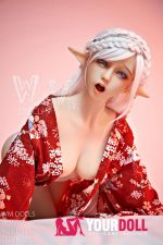 WM Dolls ナナリ 156cm Bカップ  #355 ノーマル肌  エルフ ラブ人形 - 画像 (6)