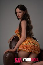 WaxDoll Sheila G48 170cm Cカップ ブラウン肌 フルシリコン リアルドール - 画像 (10)