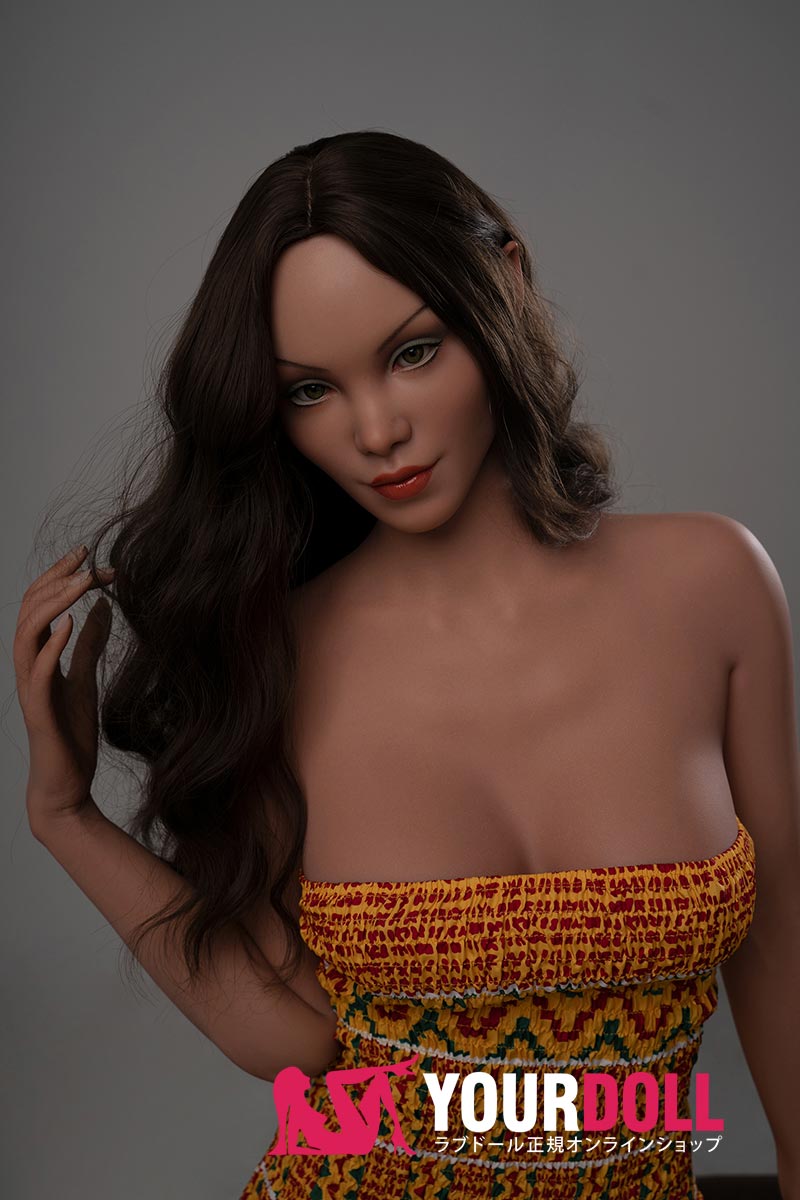 WaxDoll Sheila G48 170cm Cカップ ブラウン肌 フルシリコン リアルドール - 画像 (1)