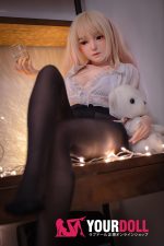 Bezlya Doll  風鈴 149cm  良乳  シリコンヘッド＋TPEボディ ダッチワイフ - 画像 (8)