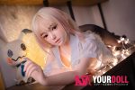 Bezlya Doll  風鈴 149cm  良乳  シリコンヘッド＋TPEボディ ダッチワイフ - 画像 (14)