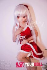WM Dolls 奈々莉 146cm Cカップ #Y002 ビニール製ヘッド+TPE製ボディ 二次元彼女 サンタガール アニメ系 ラブドール