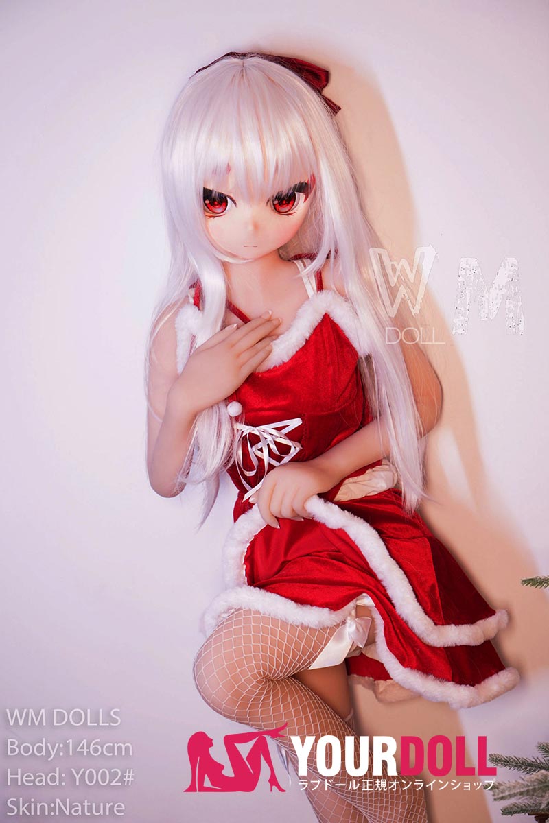 WM Dolls 奈々莉 146cm Cカップ #Y002 ビニール製ヘッド+TPE製ボディ 二次元彼女 サンタガール アニメ系 ラブドール - 画像 (1)