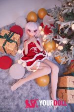 WM Dolls 奈々莉 146cm Cカップ #Y002 ビニール製ヘッド+TPE製ボディ 二次元彼女 サンタガール アニメ系 ラブドール - 画像 (5)