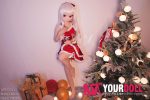 WM Dolls 奈々莉 146cm Cカップ #Y002 ビニール製ヘッド+TPE製ボディ 二次元彼女 サンタガール アニメ系 ラブドール - 画像 (6)