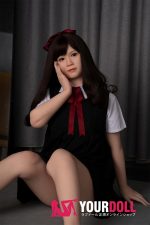 WaxDoll 寧良 GE61 151cm Aカップ  Fair肌  フルシリコン アダルト ドール - 画像 (2)
