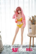 WM Dolls  結衣 146cm  Cカップ #28 ノーマル肌 シリコンヘッド +TPEボディ アニメ系 ラブ人形 - 画像 (10)