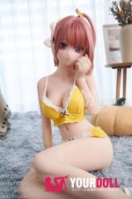 WM Dolls  結衣 146cm  Cカップ #28 ノーマル肌 シリコンヘッド +TPEボディ アニメ系 ラブ人形 - 画像 (5)