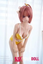 WM Dolls  結衣 146cm  Cカップ #28 ノーマル肌 シリコンヘッド +TPEボディ アニメ系 ラブ人形 - 画像 (8)