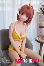 WM Dolls  結衣 146cm  Cカップ #28 ノーマル肌 シリコンヘッド +TPEボディ アニメ系 ラブ人形 - 画像 (15)