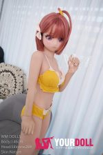 WM Dolls  結衣 146cm  Cカップ #28 ノーマル肌 シリコンヘッド +TPEボディ アニメ系 ラブ人形 - 画像 (17)