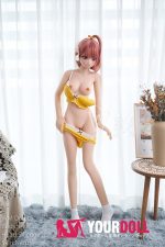 WM Dolls  結衣 146cm  Cカップ #28 ノーマル肌 シリコンヘッド +TPEボディ アニメ系 ラブ人形 - 画像 (2)