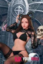 WM Dolls 魅魔Yuri 160cm  Dカップ  #443 小麦色肌  等身大ドール - 画像 (5)