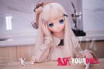 WM Dolls Lilico 138cm  Eカップ  #Y003 ビニール製ヘッド+TPE製ボディ 二次元彼女 ラブドール - 画像 (17)