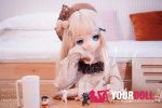 WM Dolls Lilico 138cm  Eカップ  #Y003 ビニール製ヘッド+TPE製ボディ 二次元彼女 ラブドール - 画像 (8)