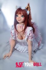ElsaBabe Yuki ZHB001 150cm ピンク肌  フルシリコン製 猫娘 ラブドール - 画像 (11)