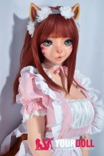 ElsaBabe Yuki ZHB001 150cm ピンク肌  フルシリコン製 猫娘 ラブドール - 画像 (3)