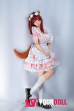 ElsaBabe Yuki ZHB001 150cm ピンク肌  フルシリコン製 猫娘 ラブドール - 画像 (8)