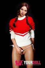 WaxDoll  Hilda GE50 170cm Cカップ  ブラウン肌  スポーツ フルシリコン セックス ドール - 画像 (6)