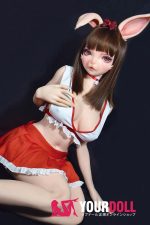 ElsaBabe Rina ZHB002 150cm ピンク肌  フルシリコン製 兎娘 ラブドール - 画像 (4)