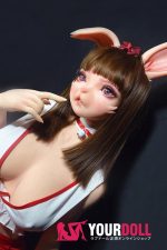 ElsaBabe Rina ZHB002 150cm ピンク肌  フルシリコン製 兎娘 ラブドール - 画像 (8)