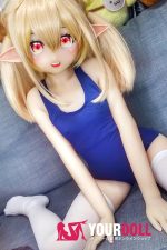 AotumeDoll #26ヘッド 135cm AAカップ Slim アニメドール ラブドール - 画像 (2)
