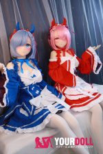 AotumeDoll #40or#41ヘッド 145cm D/Bカップ アニメドール ラブドール - 画像 (4)