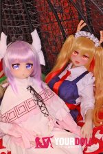 AotumeDoll ＃52ヘッド135cm  AAカップ Fat アニメドール ラブドール - 画像 (4)
