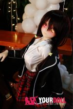 AotumeDoll #53ヘッド 145cm Dカップ アニメ キャラ オッドアイ 美少女 ラブドール - 画像 (7)