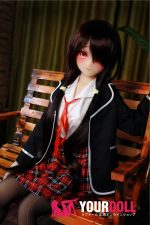 AotumeDoll #53ヘッド 145cm Dカップ アニメ キャラ オッドアイ 美少女 ラブドール - 画像 (6)