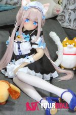 AotumeDoll#59 135cm AAカップ Slim アニメドール バニラ 猫娘 クーデレ ラブドール - 画像 (3)