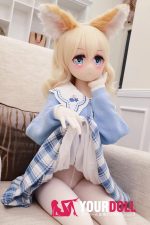 AotumeDoll #67ヘッド 135cm AAカップ Slim アニメドール ラブドール - 画像 (2)