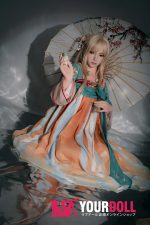 Bezlya Doll  三色菫  160cm  Bカップ  シリコンヘッド＋TPEボディラブドール - 画像 (2)