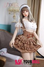 FJDOLL  Xiaoling 158cm Dカップ  シリコンヘッド＋TPEボディ  アマチュア ラブドール - 画像 (3)