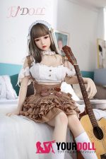 FJDOLL  Xiaoling 158cm Dカップ  シリコンヘッド＋TPEボディ  アマチュア ラブドール - 画像 (9)