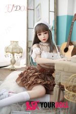 FJDOLL  Xiaoling 158cm Dカップ  シリコンヘッド＋TPEボディ  アマチュア ラブドール - 画像 (6)