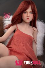 Momo エブリン 132cm  Aカップ  ノーマル肌 小学生　かわいい ラブドール - 画像 (4)