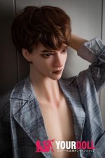 QitaDoll 楚 165cm  ゲイ  魅力的男性  シリコンヘッド＋TPEボディー  イケメン  ラブドール - 画像 (11)