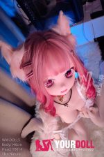 WM Dolls  乃々 146cm  Cカップ  #Y001 ビニール製ヘッド+TPE製ボディ ノーマル肌 可愛い ラブドール - 画像 (6)