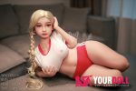 WM Dolls  千季 118cm Fカップ #204  小麦肌 可愛い ラブドール - 画像 (24)