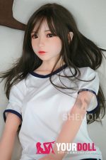 Shedoll Coco(可可) 148cm  Dカップ シリコンヘッド ボディ材質選択可 超 リアル ラブドール - 画像 (3)