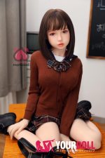 Momo  玲奈 H028-A  146cm  Eカップ  ノーマル肌 顎機能付き 小学生 ラブドール - 画像 (6)