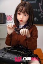 Momo  玲奈 H028-A  146cm  Eカップ  ノーマル肌 顎機能付き 小学生 ラブドール - 画像 (5)