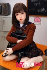 Momo  玲奈 H028-A  146cm  Eカップ  ノーマル肌 顎機能付き 小学生 ラブドール - 画像 (17)