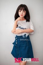 Shedoll  Qingtian(晴天) 148cm  Dカップ シリコンヘッド ボディ材質選択可 リアル ドール 通販 - 画像 (6)