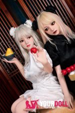Bezlya Doll  鈴蘭 149cm  良乳  シリコンヘッド＋TPEボディ二人ロリ系美少女ラブドール - 画像 (12)