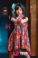 Momo  優芽 H028-A 146cm  Eカップ ノーマル肌 顎機能付き 可愛い最新  人気 ラブドール - 画像 (4)