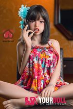 Momo  優芽 H028-A 146cm  Eカップ ノーマル肌 顎機能付き 可愛い最新  人気 ラブドール - 画像 (2)