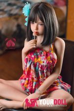 Momo  優芽 H028-A 146cm  Eカップ ノーマル肌 顎機能付き 可愛い最新  人気 ラブドール - 画像 (15)