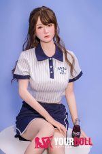 Bezlya Doll  桔梗  160cm  Bカップ  シリコンヘッド＋TPEボディラブドール - 画像 (11)